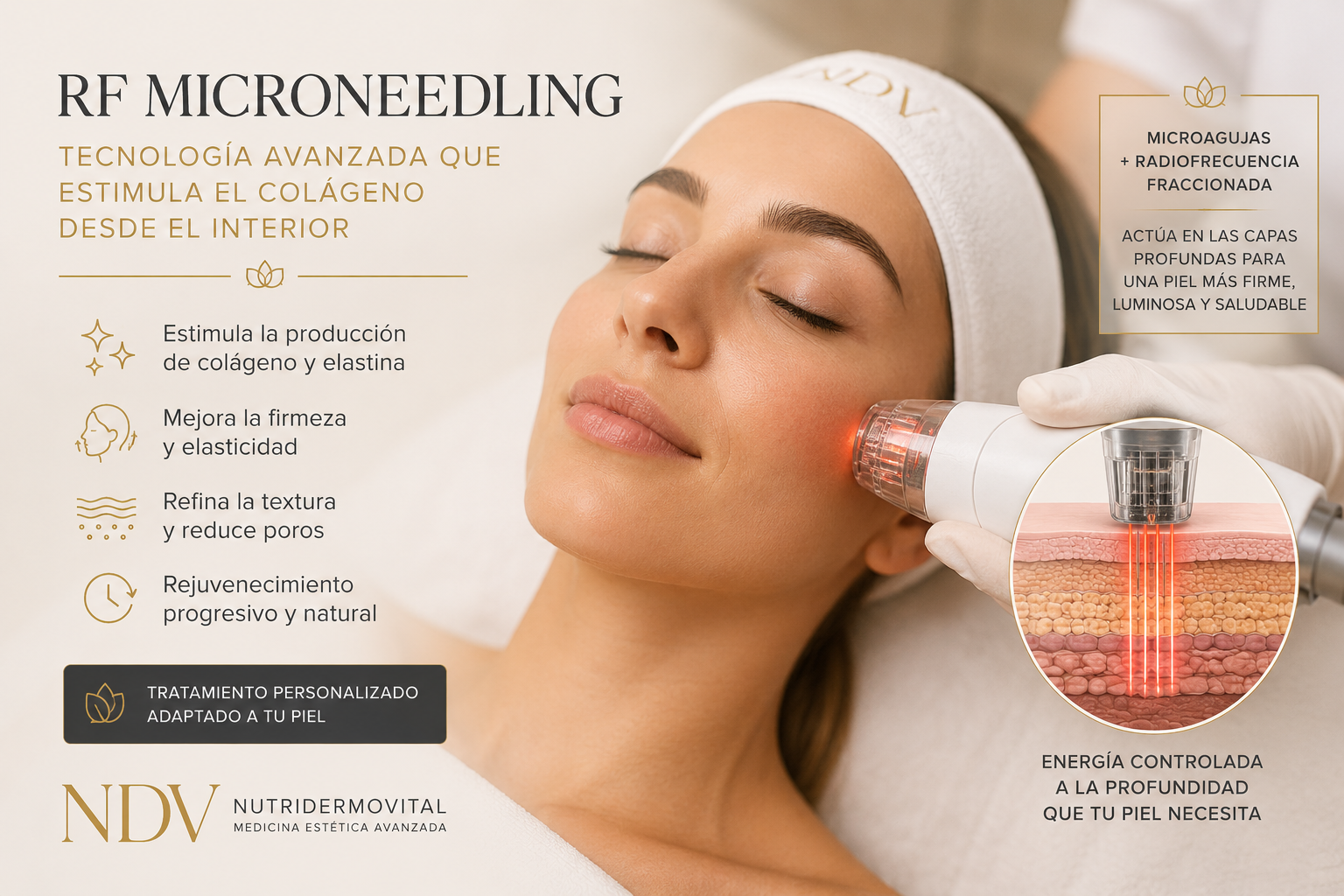 RF Microneedling: la evolución de la estimulación del colágeno en estética avanzada
