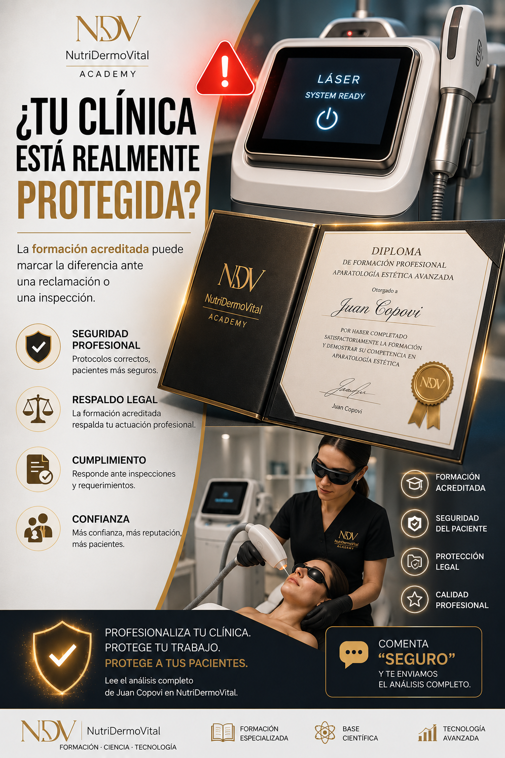 La importancia de la formación acreditada en aparatología estética