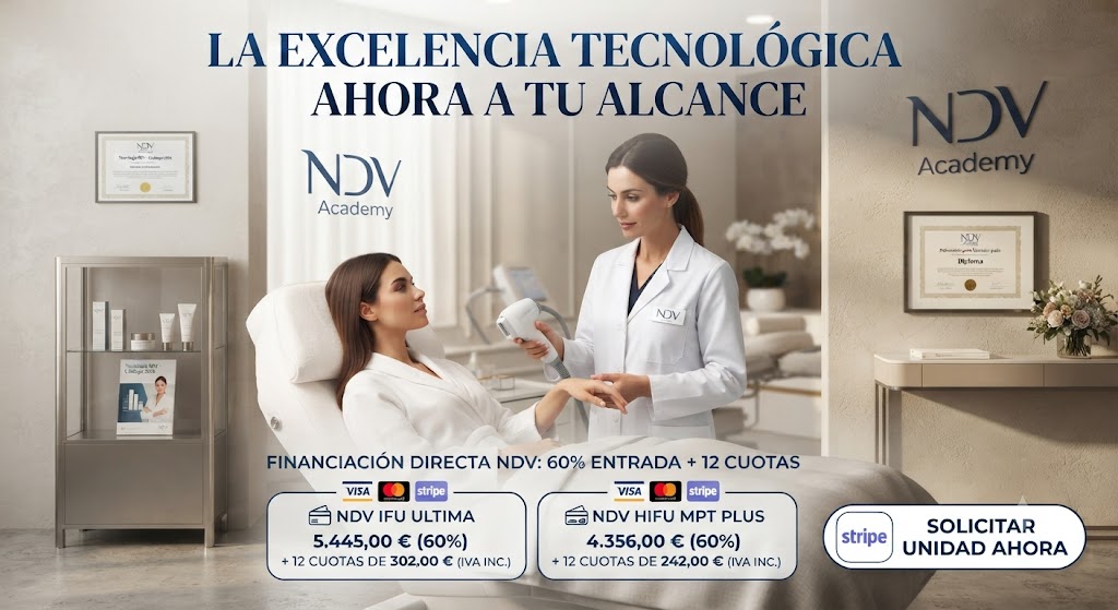 Invierte en aparatología HIFU de alta gama para tu centro estético con financiación directa.
