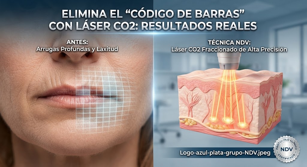 ¿Quieres eliminar el 'código de barras' y las arrugas profundas?