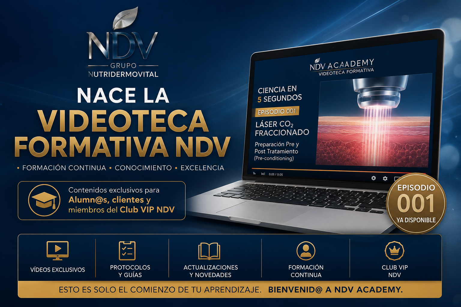 Nace la Videoteca Formativa NDV